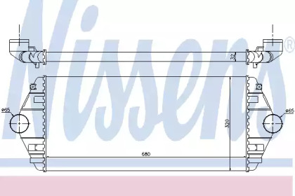 Теплообменник Nissens 96849