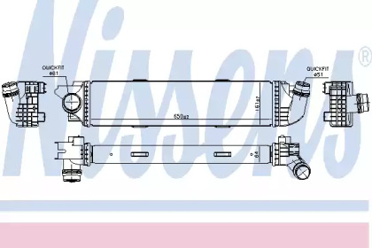 Інтеркулер Nissens 96149