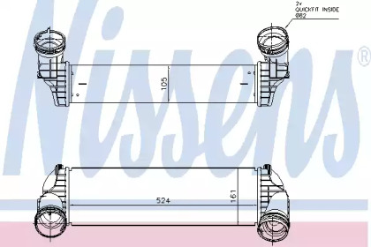 Інтеркулер Nissens 96364