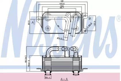 Радиатор Nissens 90623
