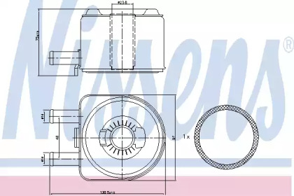 Радиатор Nissens 90603