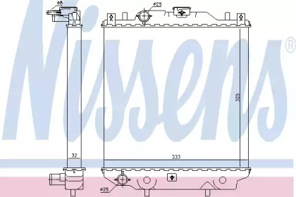 Радиатор Nissens 64174A