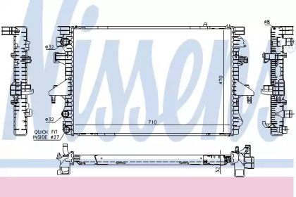 Радиатор Nissens 65282A