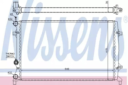Радиатор Nissens 65296