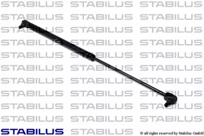 STABILUS Амортизатор багажника, F=880N, L=65.6см, H=16.5см 011934