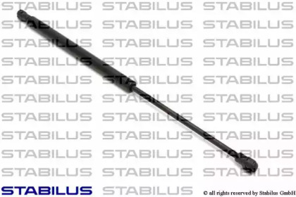 STABILUS Амортизатор багажника, F=590N, L=56.65см, H=22.1см 012129