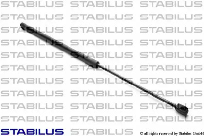 STABILUS Амортизатор багажника, F=460N, L=58.4см, H=24см 016943