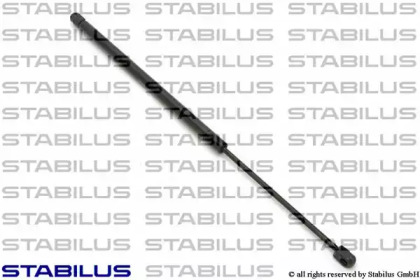 STABILUS Амортизатор багажника, F=570N, L=61см, H=21.5см 0197IH