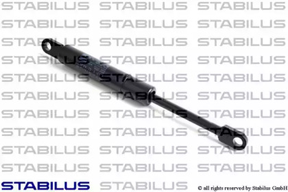 STABILUS Амортизатор багажника, F=50N, L=25.5см, H=8.3см 0533FU