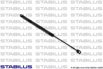 STABILUS Амортизатор багажника, F=380N, L=44.25см, H=15см 1462BW