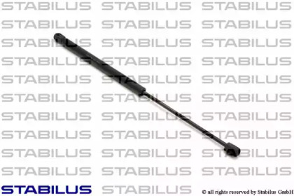 STABILUS Амортизатор багажника, F=450N, L=59.6см, H=21.6см 6325MI