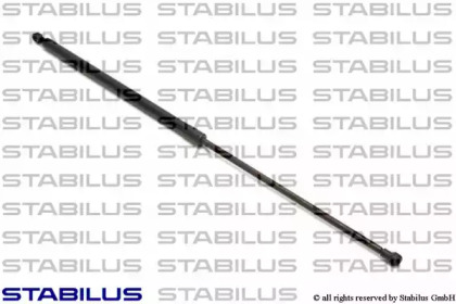 STABILUS Амортизатор багажника, F=630N, L=69см, H=17.4см 6362LD