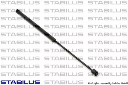 STABILUS Амортизатор багажника, F=350N, L=52.55см, H=21.5см 7266HZ