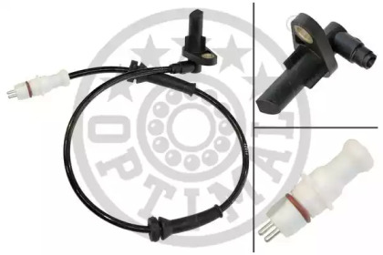 Датчик швидкості обертів коліс антиблокувальної системы гальм OPTIMAL 06-S160