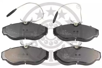 Комплект тормозных колодок OPTIMAL 9943