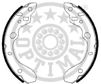 Комплект гальмівних колодок - барабанні OPTIMAL BB-7279