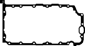 Прокладка піддону Opel Astra G 2.0/2.2 DTI 98-05 CORTECO 026328P