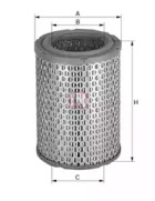 Фільтр повітряний Fiat Ducato/Peugeot Boxer/Citroen Jumper 1.9/2.4/2.5D 82-02 Sofima S 1506 A
