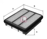 Фільтр повітряний Mitsubishi Pajero/ Montero/ L400 20-3.0 90-07 Sofima S 3222 A