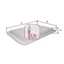 Фільтр повітряний Mazda 3 1.4/1.6i 03-15 Sofima S 3409 A