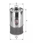 Фільтр масляний MB OM601-602 Sofima S 7510 O
