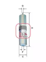 Фільтр паливний BMW 2 (F44/F45/F46)/X1 (F48) 1.5D-2.0D B37/B47 14- (OE line) Sofima S 9261 B