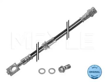 Шланг гальмівний (передній) Audi Q3/VW Tiguan 1.4-2.5 07- (605mm) M10x1mm MEYLE 100 525 0051/S