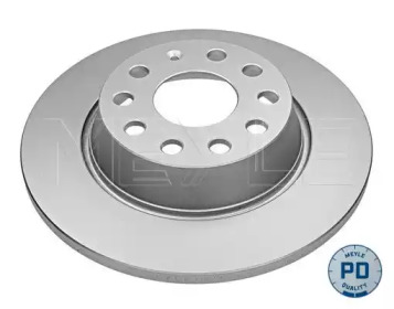 Диск гальмівний (задній) Audi A3/Skoda Octavia/Superb/VW Golf/Passat 03- (282x12) MEYLE 115 523 0043/PD