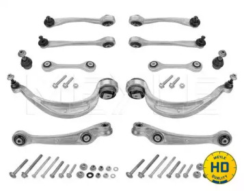 Комплект важелів підвіски (передньої) Audi A4/A6/Q5 1.8-4.2 07-18 (quattro) (M12x1,5) MEYLE 116 050 0222/HD