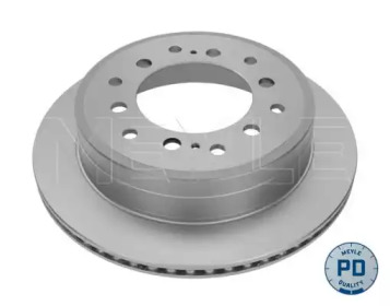 Диск гальмівний (задній) Toyota Land Cruiser 96-10 (312x18) MEYLE 30-15 523 0109/PD
