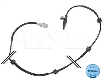 Датчик ABS (задній) Citroen C6/Peugeot 407 04-10 MEYLE 40-14 800 0008