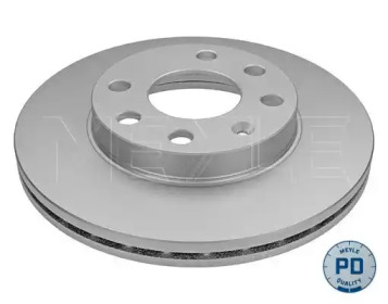 Диск гальмівний (передній) Opel Astra F/Kadett E 91- (236x20) MEYLE 683 521 6011/PD