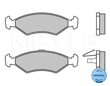Колодки гальмівні (передні) Ford Escort/Fiesta/Sierra 80-02 MEYLE 025 231 0315
