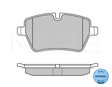 Комплект тормозных колодок MEYLE-ORIGINAL Quality MEYLE 025 239 8418 — фото 2