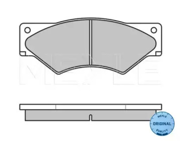 Колодки гальмівні (передні) Iveco Daily 59-12 MEYLE 025 291 0720/W