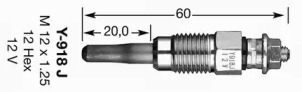 6285 Свеча накаливания Y-918J (D-Power 2) NGK