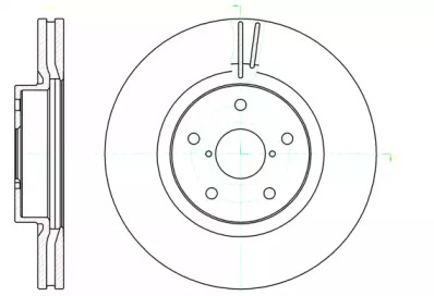 Диск тормозной REMSA 61041.10
