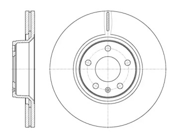 Диск тормозной REMSA 61101.10