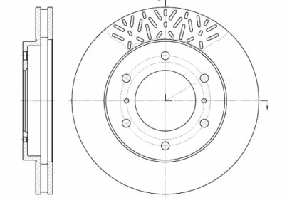 Диск тормозной REMSA 6639.10