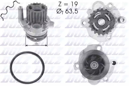 Насос системи охолодження DOLZ A193