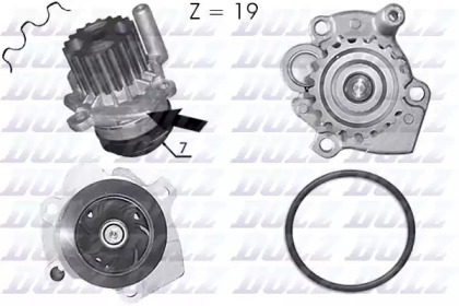 Насос системи охолодження DOLZ A203