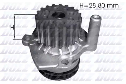 Насос системы охлаждения DOLZ A222