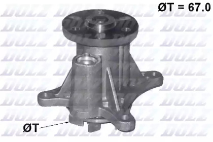 Насос системи охолодження DOLZ C140