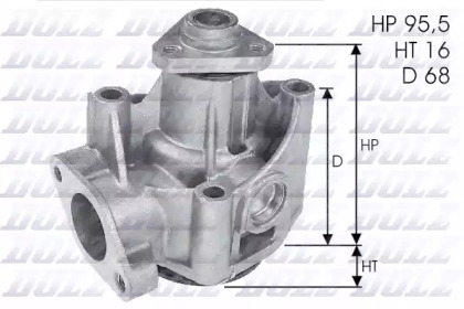 Насос системы охлаждения DOLZ L135