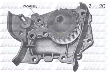 Насос системы охлаждения DOLZ R314