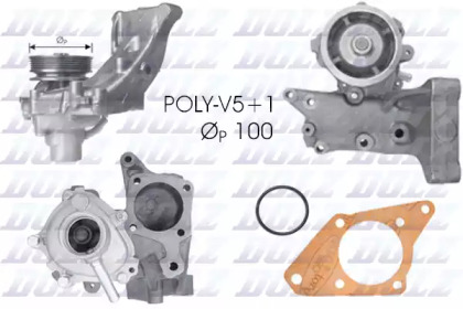 Насос системи охолодження DOLZ S221