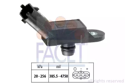 Датчик абсолютного тиску (Manifold Air Pressure Sensor, MAP sensor) FACET 10.3055