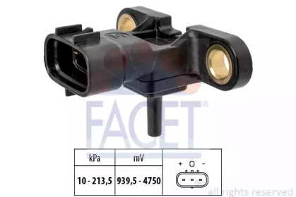 Датчик абсолютного тиску (Manifold Air Pressure Sensor, MAP sensor) FACET 10.3201