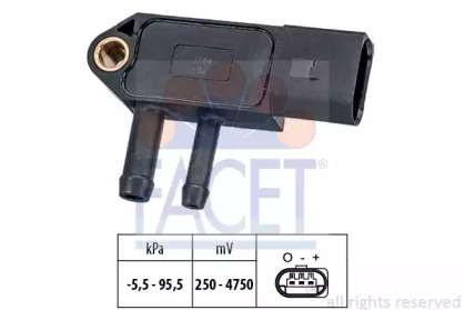 Датчик абсолютного тиску (Manifold Air Pressure Sensor, MAP sensor) FACET 10.3264