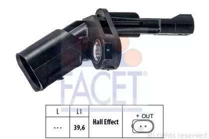 Датчик швидкості FACET 21.0009